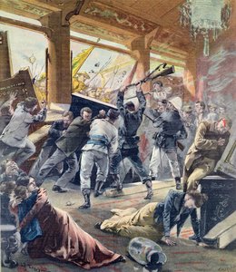 La légation européenne assiégée par les rebelles chinois à Pékin, de 